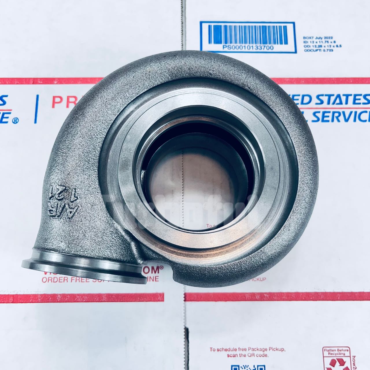 G35-900 A/R 1.21 V-Band Cast Iron Turbine Housing Standard Rotation