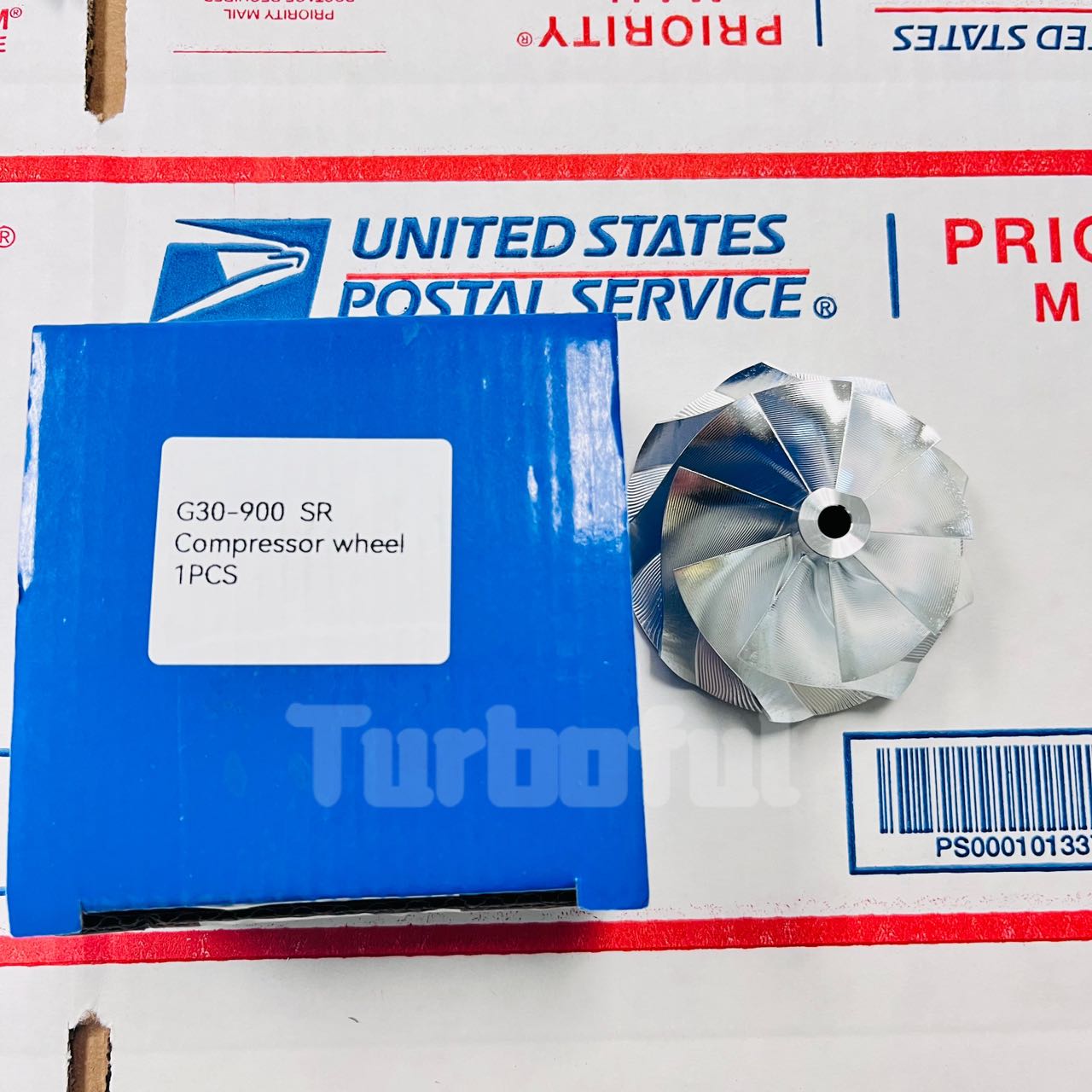 Billet Point Milled Turbo Compressor Wheel for G30-900 Standard Rotation