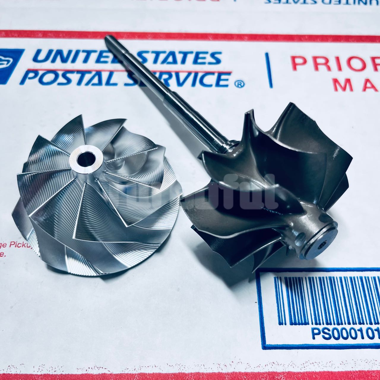 Turbo Shaft Rotor Turbine Shaft Wheel G30-660 Standard Rotation