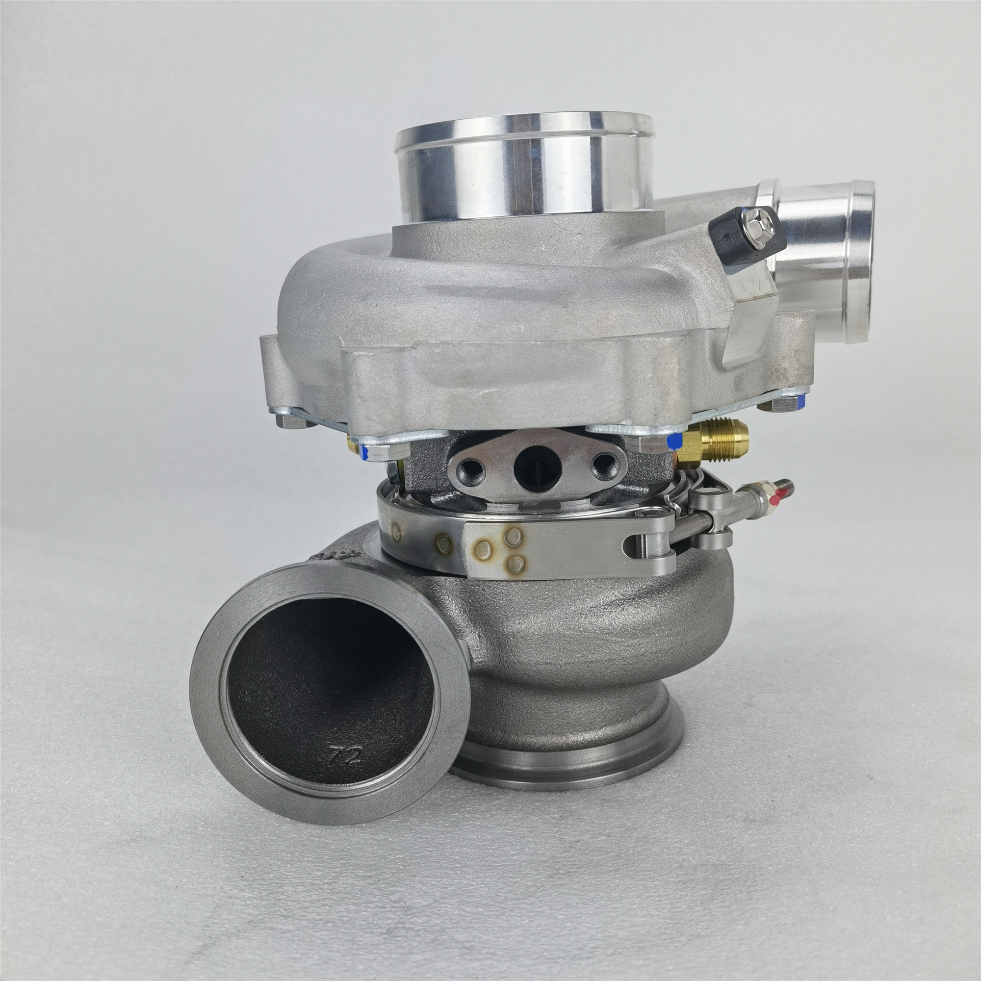 Turbo G25-660 Journal Bearing 0.72 A R V-Band Cast iron Turbine Housing