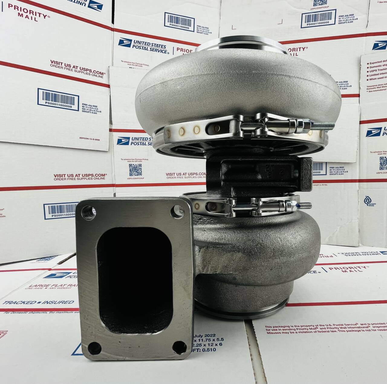 TV7512 Turbo 465369-0004 23503262 For Detroit Diesel Bus Industrial 6V92TAB
