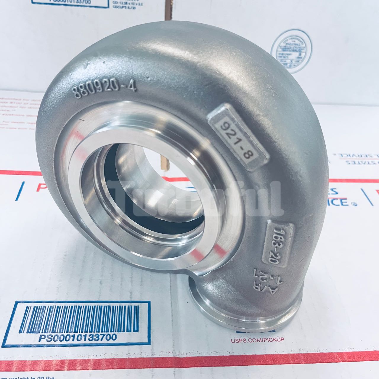 G35-900 A/R 1.21 V-Band Stainless Steel Turbine Housing Reverse Rotation