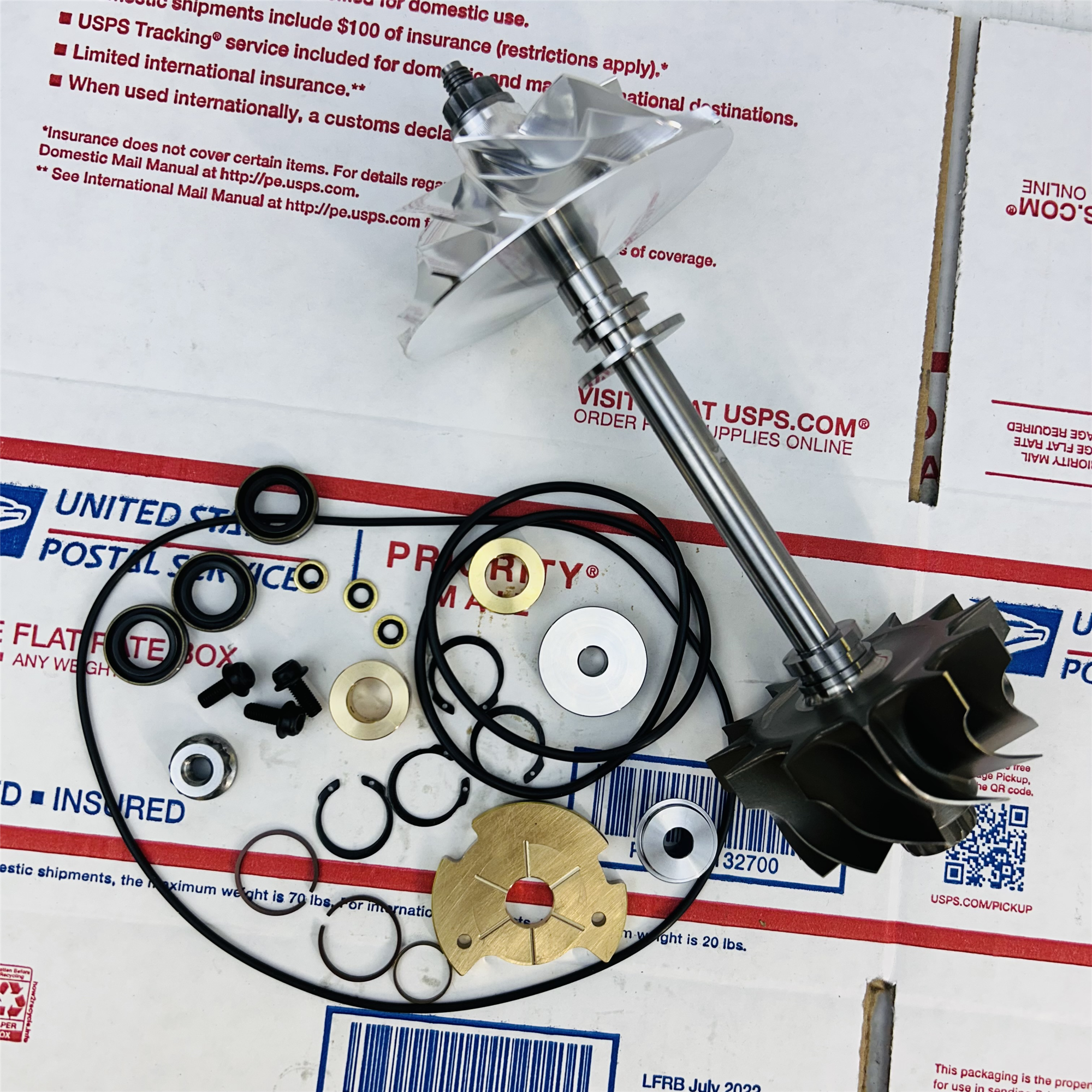 Turbo Rebuild Kit H500VG 2836825 2836358 For Detroit Diesel Series 60
